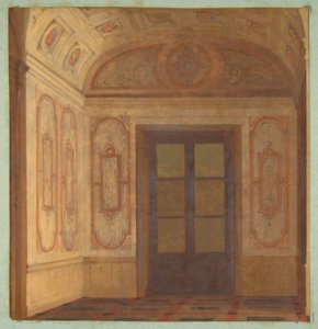 Design for the Vestibule of the Chateau de Lude (Sarthe) MET DP811583