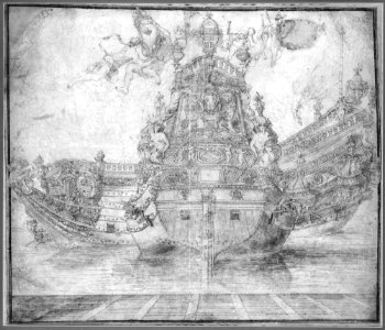 Design for the decoration of a Warship MET 178828