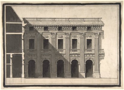 Design for the Garden Façade of the Palais Royal MET DP800030