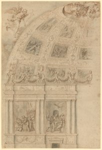 Design for the Decoration of the Semi-Dome of a Church Apse. MET DP213787
