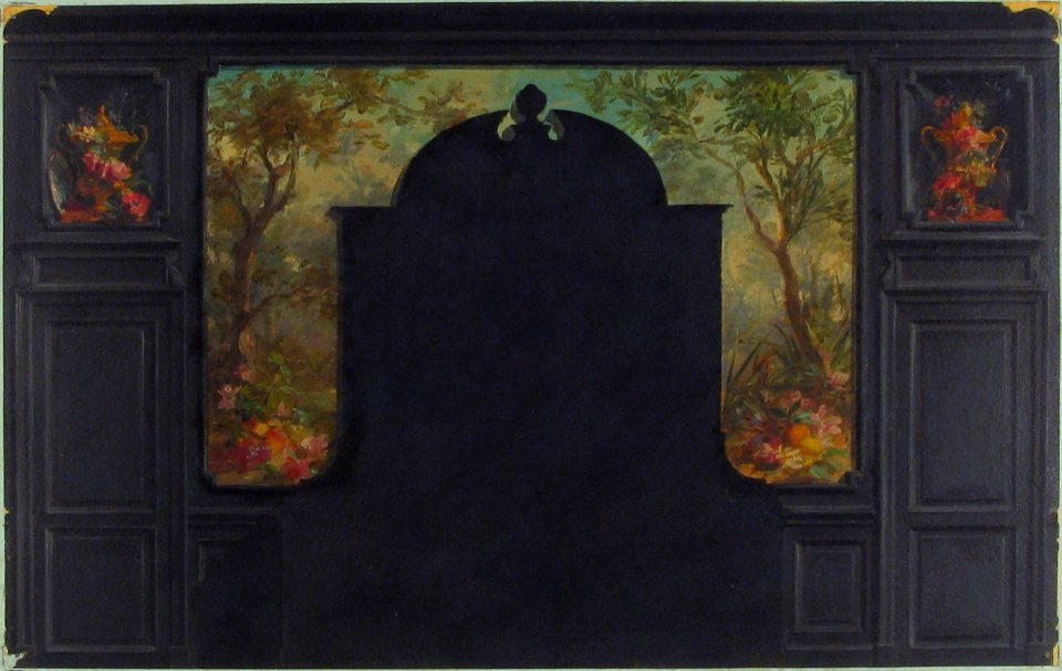 Design for the decoration of the dining room, 20 rue Matignon MET 67.827.163
