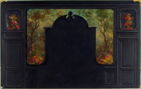 Design for the decoration of the dining room, 20 rue Matignon MET 67.827.163