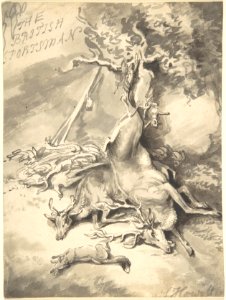 Design for the Frontspiece of The British Sportsman MET DP804446