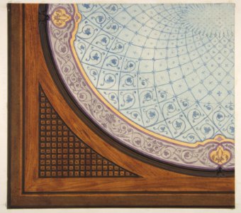 Design for the painted decoration of a ceiling MET DP811210