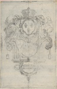 Design for the Headpiece of the "Gazette de France" MET DP806459