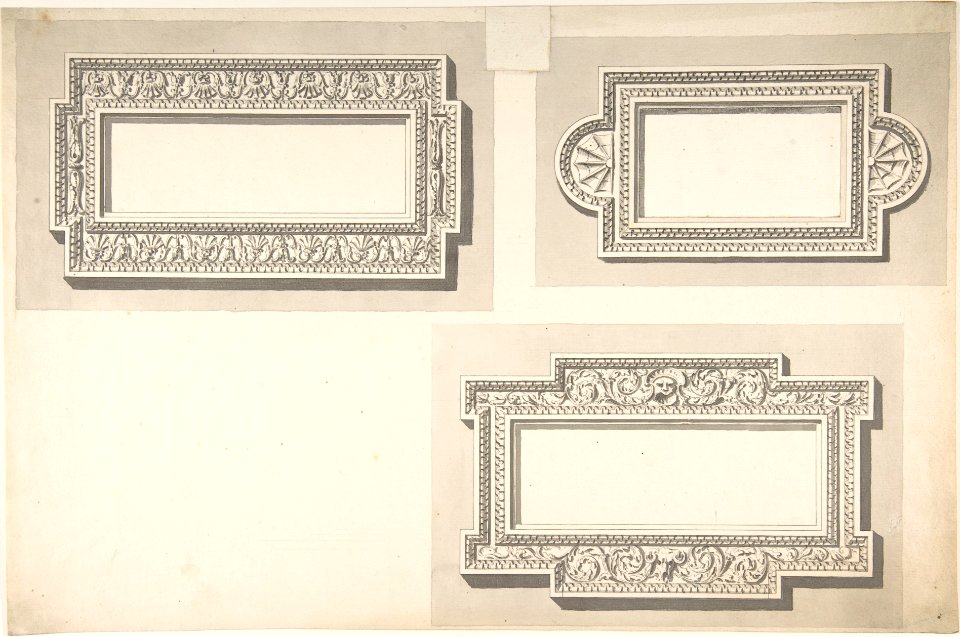 Design for Three Stucco Frames MET DP805616