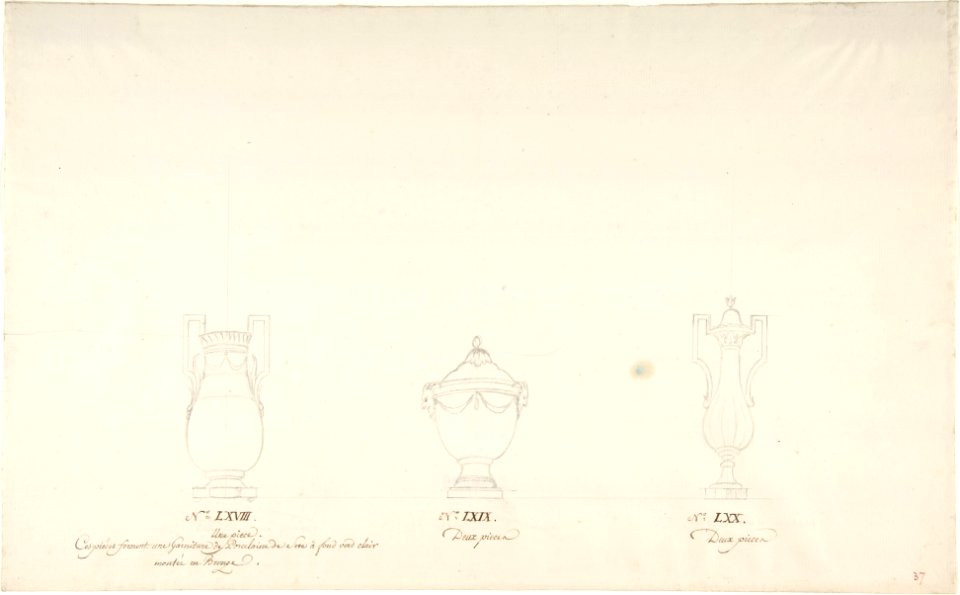 Design for Three Vases MET DP808920