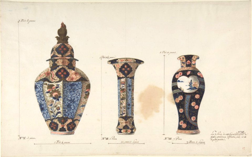 Design for Three Vases MET DP808904