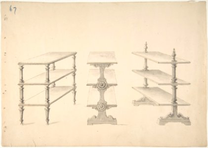 Design for Three Sets of Shelves MET DP807027