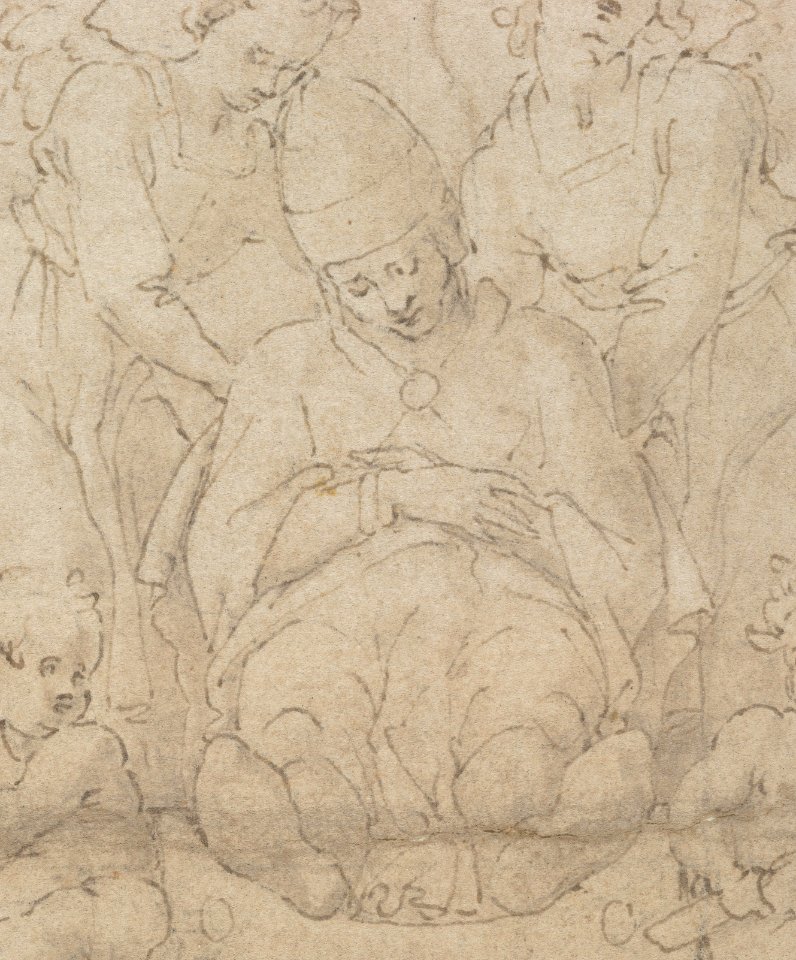 Design for the Tomb of Pope Julius II della Rovere MET DP836885