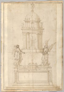 Design for the Tabernacle of the Sistine Chapel in the Santa Maria Maggiore in Rome MET DP836561