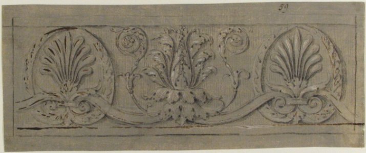 Design for a Decorative Frieze MET 63.712.8