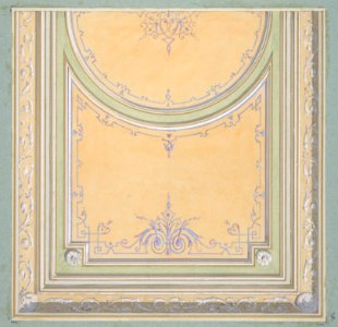 Design for the painted decoration of a ceiling MET DP811309