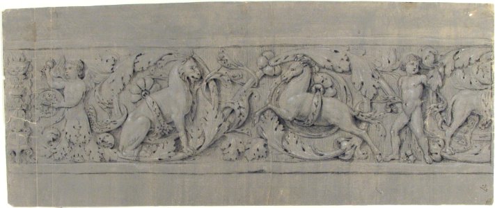 Design for a Decorative Frieze MET 63.712.6
