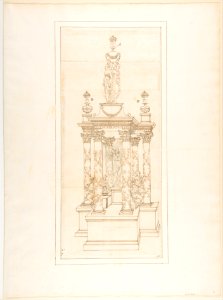 Design for a Double Heart Monument MET DP812283
