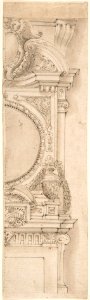Design for the right half of a chimneypiece MET DP802686