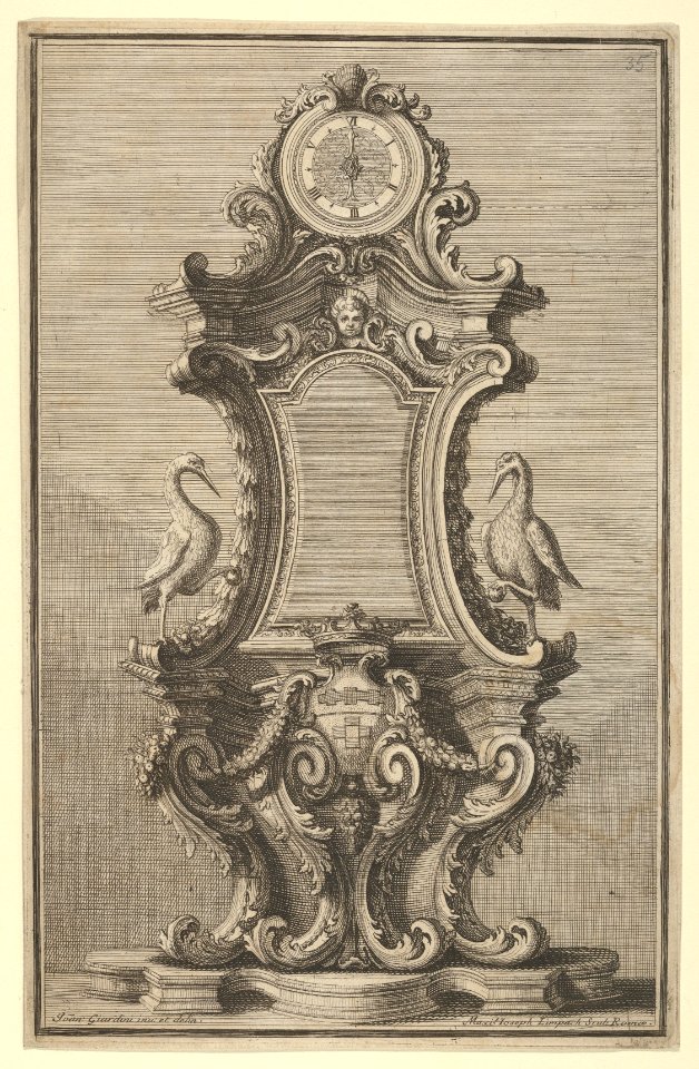 Design for a Clock, from 'Disegni Diversi' MET DP830829