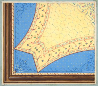 Design for the painted decoration of a ceiling MET DP811205