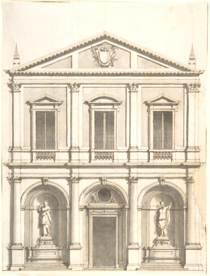 Design for a Church Façade MET DP810231