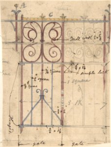 Design for a Church Gate MET DP806668