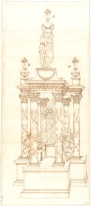 Design for a Double Heart Monument MET DP124880
