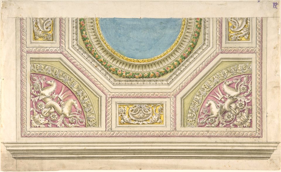 Design for a Decorated Ceiling MET DP804075