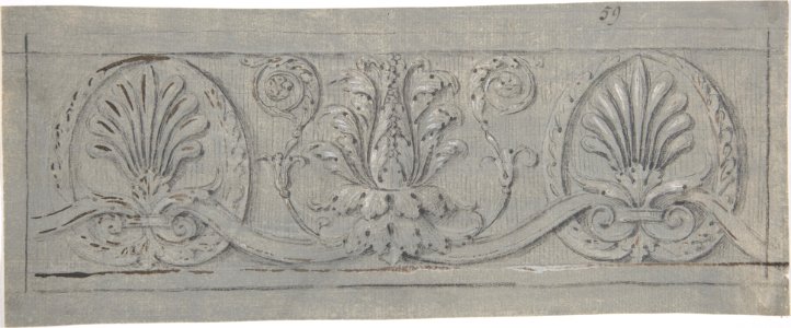 Design for a Decorative Frieze MET DP809214