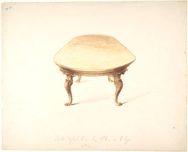 Design for a Dining Table MET DP807011