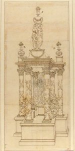 Design for a Double Heart Monument MET 2005.475