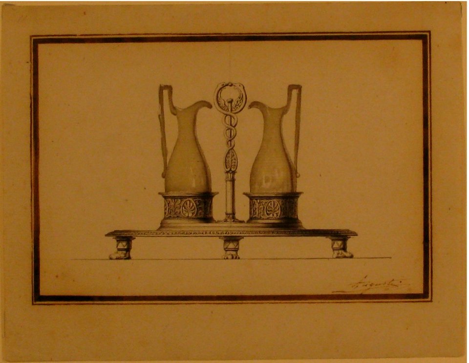 Design for a Cruet Frame MET 1978.638.3