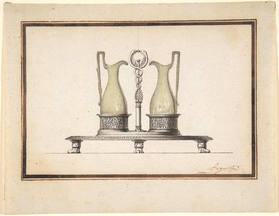 Design for a Cruet Frame MET DP805024