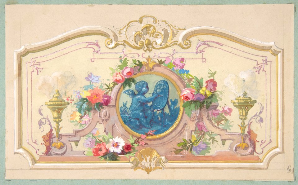 Design fo the Allegory of the Arts MET DP811628