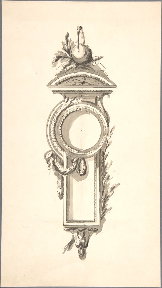 Design for a Clock Case MET DP808981