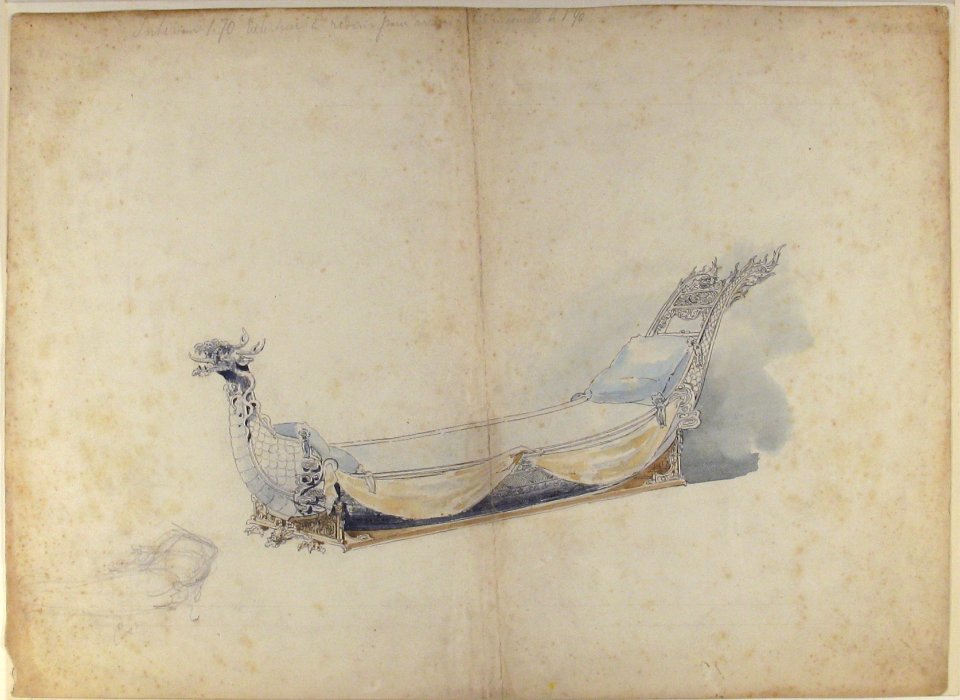 Design for a Chinese Style Bed MET 49.50.265