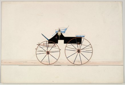 Design for 4 seat Phaeton, no top (unnumbered) MET DP877134