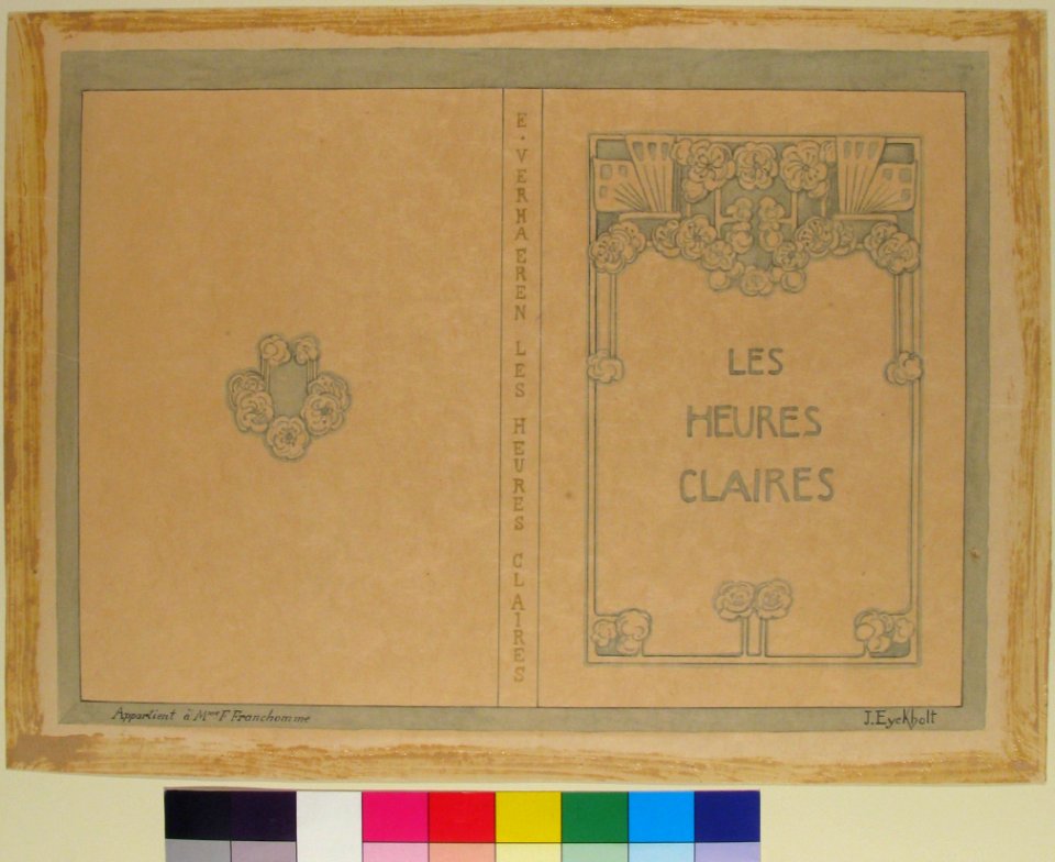 Design for "Les Heures Claires" by Emile Verhaeren MET 66.736.5
