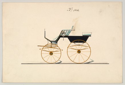 Design for 4 seat Phaeton, no top, no. 1016 MET DP877116
