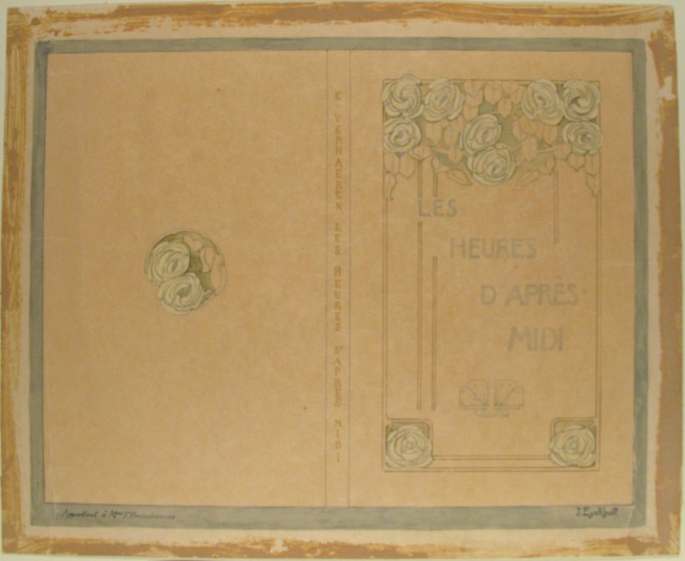 Design for "Les Heures d'Après Midi" by Emile Verhaeren MET 66.736.6