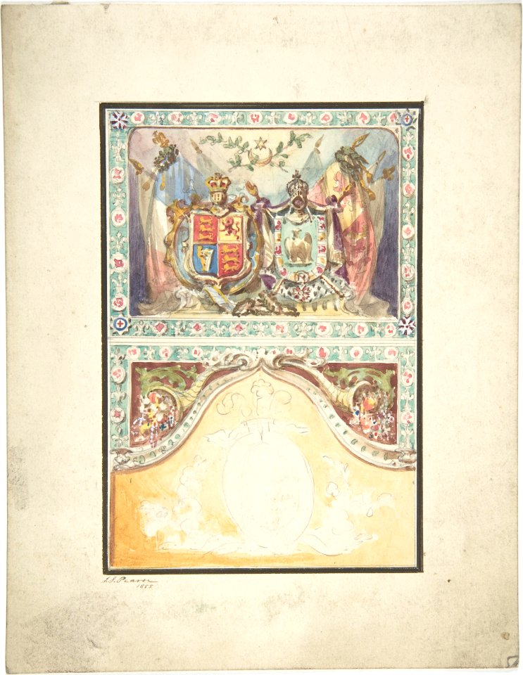 Design for a Coat of Arms MET DP804856