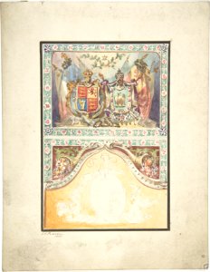 Design for a Coat of Arms MET DP804856
