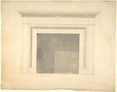 Design for a Chimneypiece MET DP805427