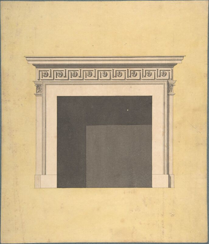 Design for a Chimneypiece MET DP806055