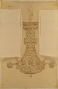 Design for a Crystal Chandelier MET 66.631.98