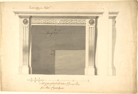 Design for a Chimneypiece MET DP805413