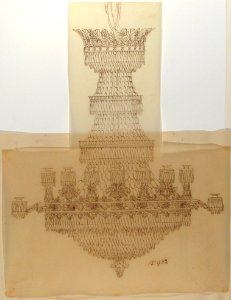 Design for a Crystal Chandelier MET 66.631.75