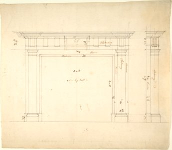 Design for a Chimneypiece MET DP805409