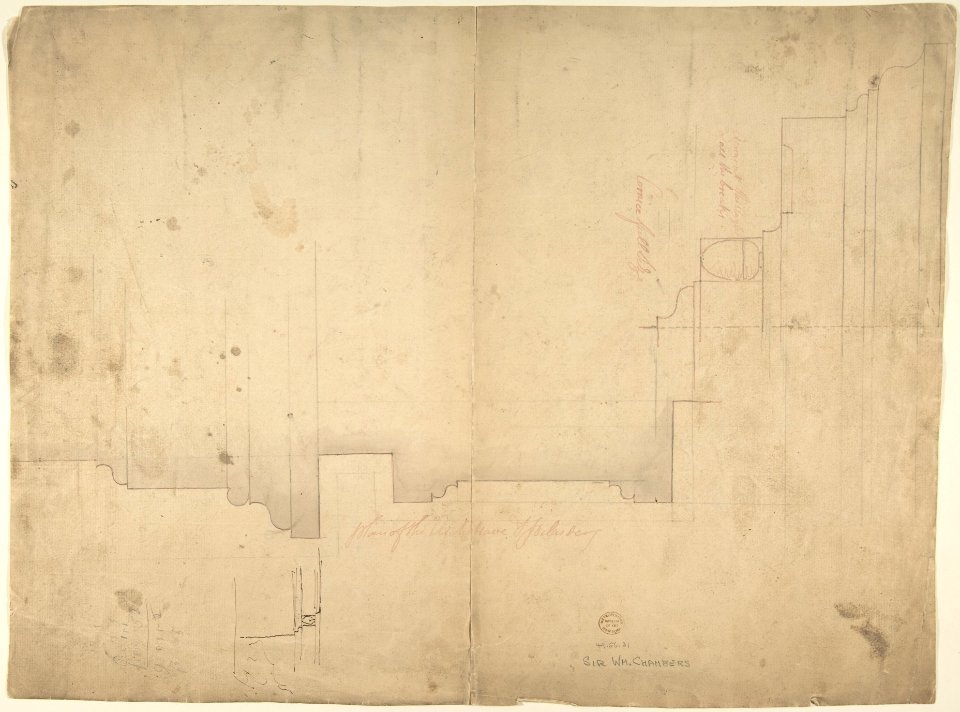 Design for a Chimneypiece MET DP805429