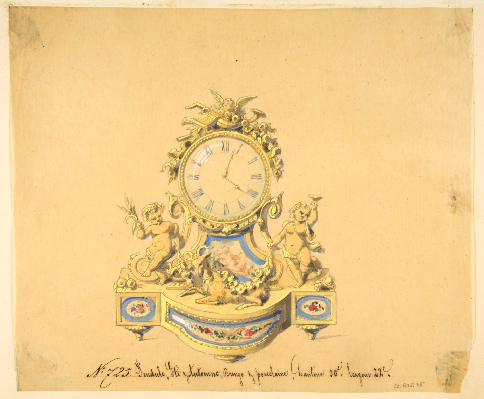 Design for a Clock- Summer and Autumn MET DP812394