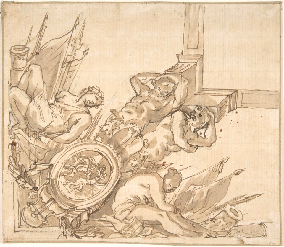 Design for a Corner of a Ceiling MET DP802417