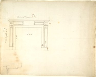 Design for a Chimneypiece MET DP805411